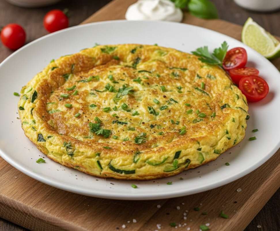 מתכון לחביתת קישואים דלת קלוריות