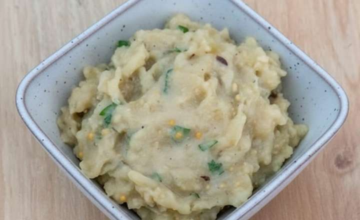 מתכון לסלט חצילים בטחינה לייט