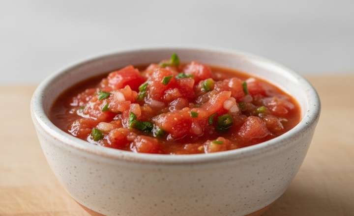 מתכון לסלסה דלת קלוריות