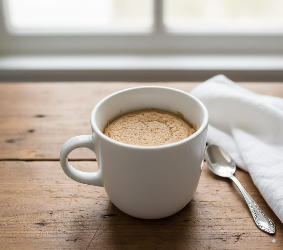 מתכון לעוגת בננה חלבון במיקרוגל