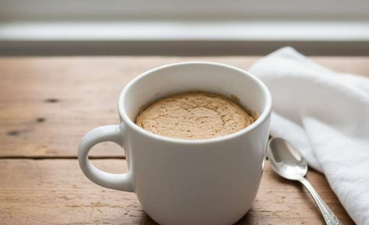 מתכון לעוגת בננה חלבון במיקרוגל