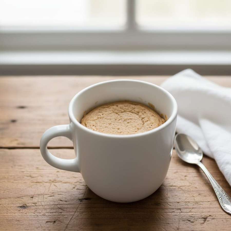 מתכון לעוגת בננה חלבון במיקרוגל