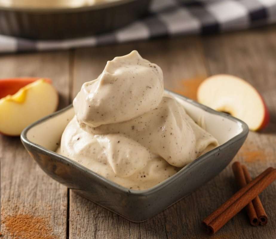 מתכון לגלידת חלבון פאי תפוחים