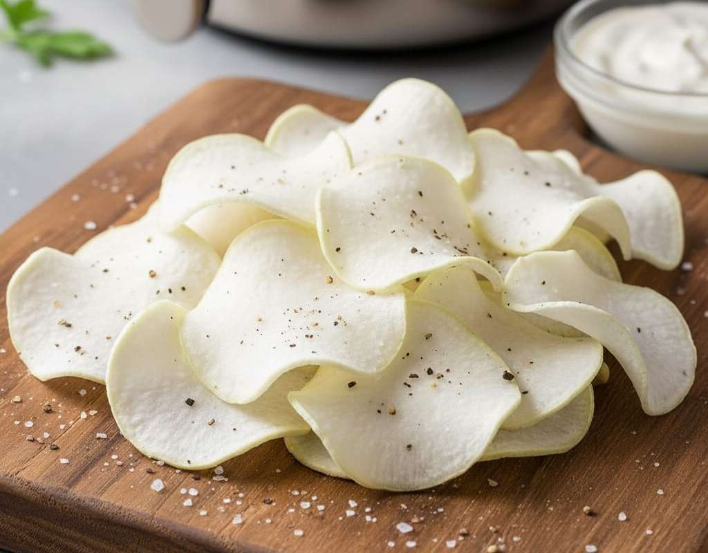 מתכון לחטיף צ'יפס קולורבי בריא