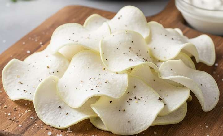 מתכון לחטיף צ'יפס קולורבי בריא