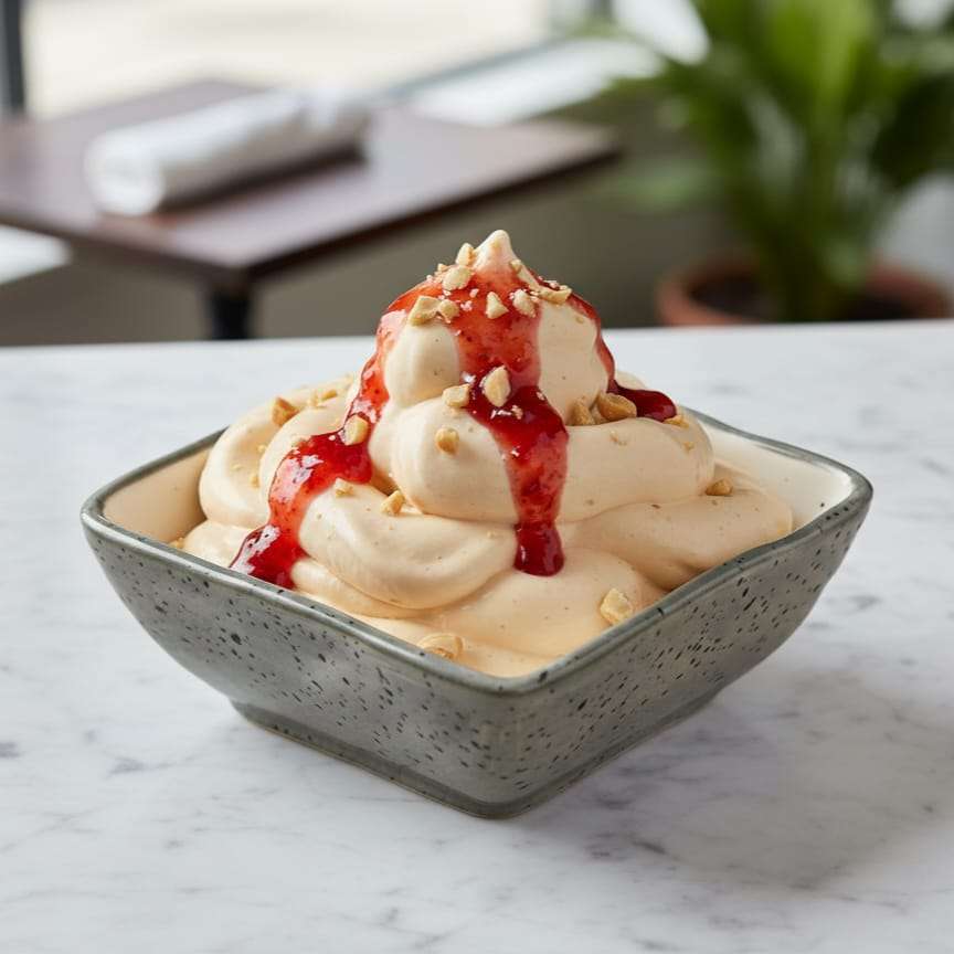 מתכון לגלידת חלבון PB&J