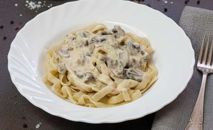 מתכון לרוטב שמנת פטריות דל שומן