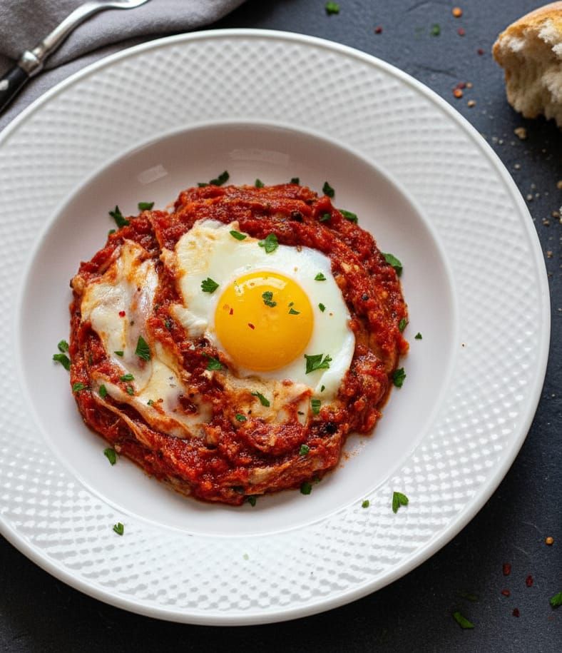 מתכון לשקשוקה בטעם פיצה עשירה בחלבון