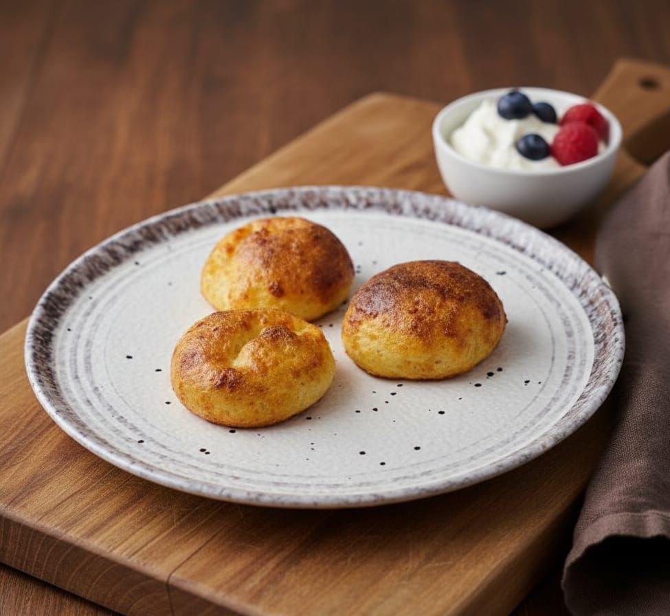 מתכון לגביניות וניל עשירות בחלבון