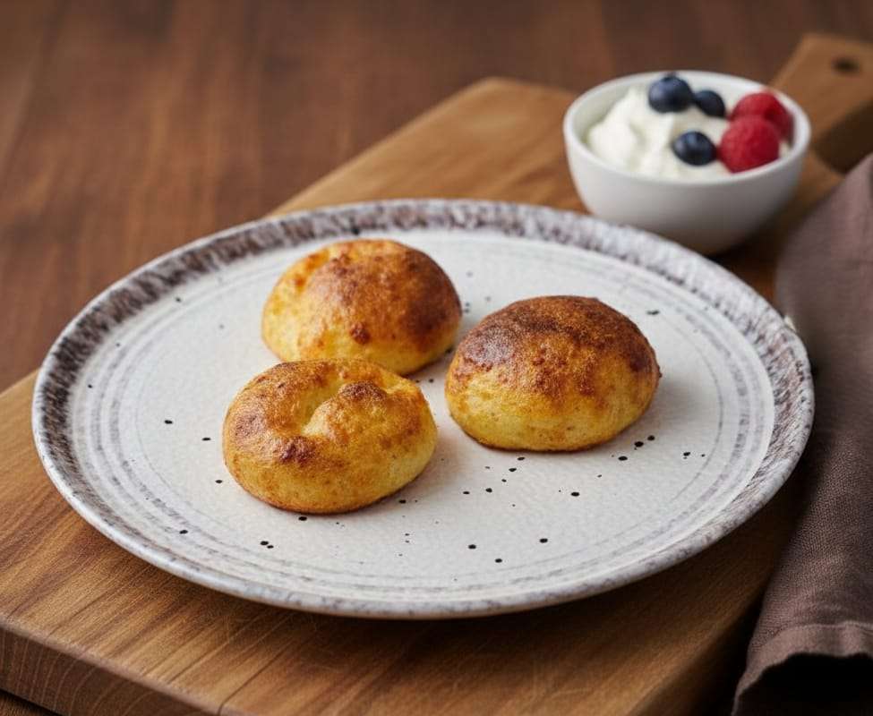 מתכון לגביניות וניל עשירות בחלבון