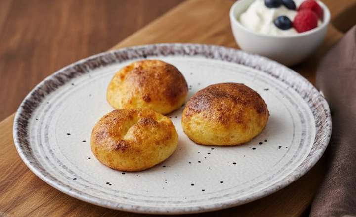 מתכון לגביניות וניל עשירות בחלבון