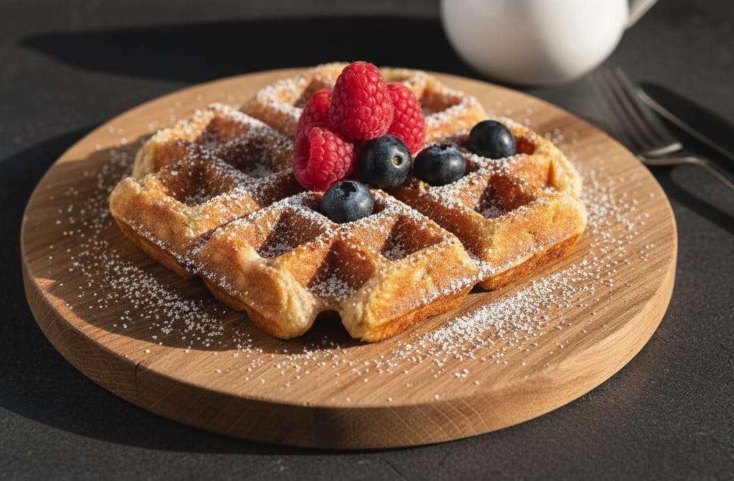 מתכון לוופל בלגי חלבון פרווה