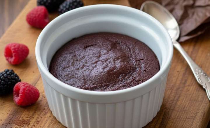 מתכון לסופלה שוקולד טבעוני עשיר בחלבון