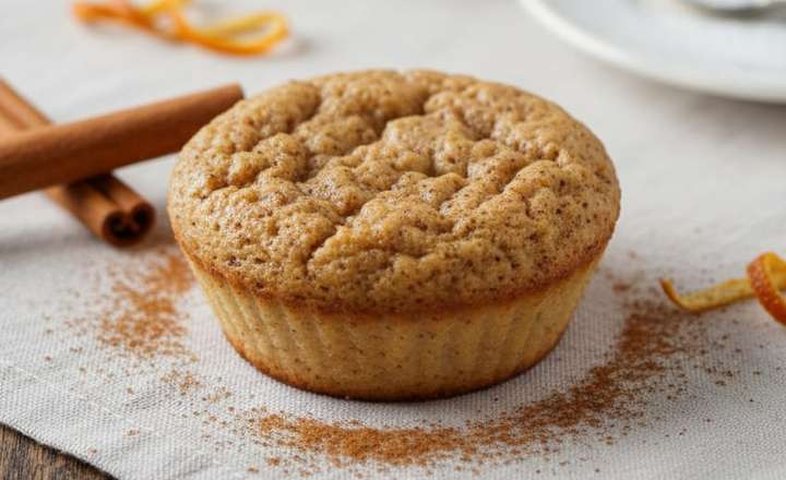 מתכון למאפינס חלבון דלעת קינמון