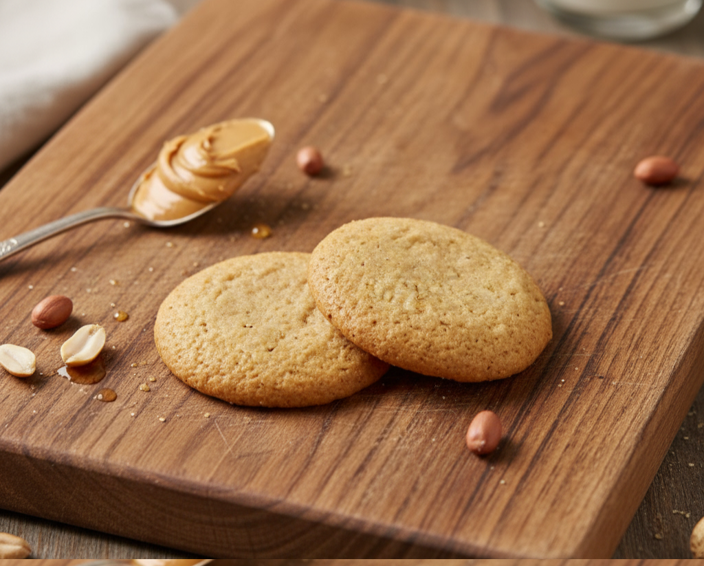 מתכון לעוגיות חמאת בוטנים ללא סוכר