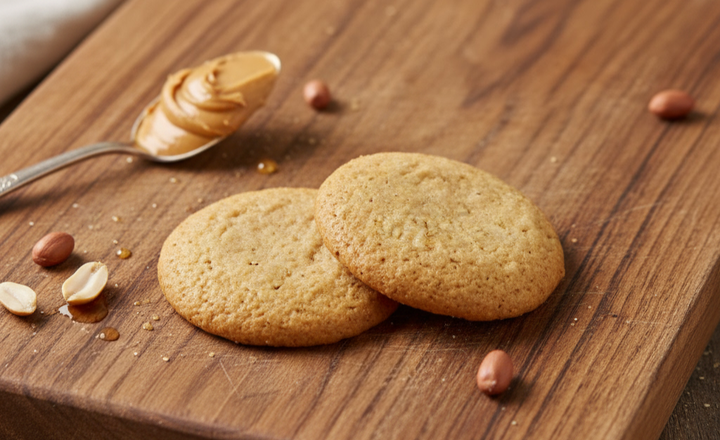 מתכון לעוגיות חמאת בוטנים ללא סוכר