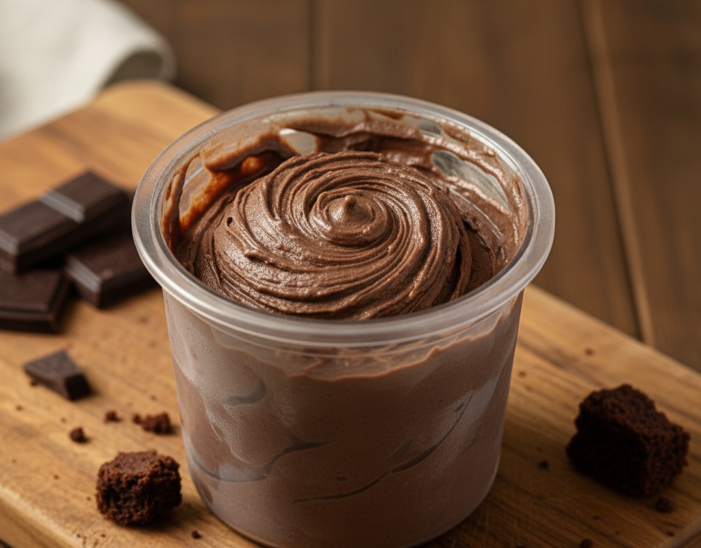 מתכון לגלידת חלבון בראוני NINJA CREAMI