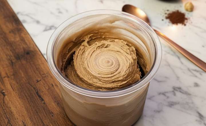 מתכון לגלידת חלבון במבה שוקולד NINJA CREAMI