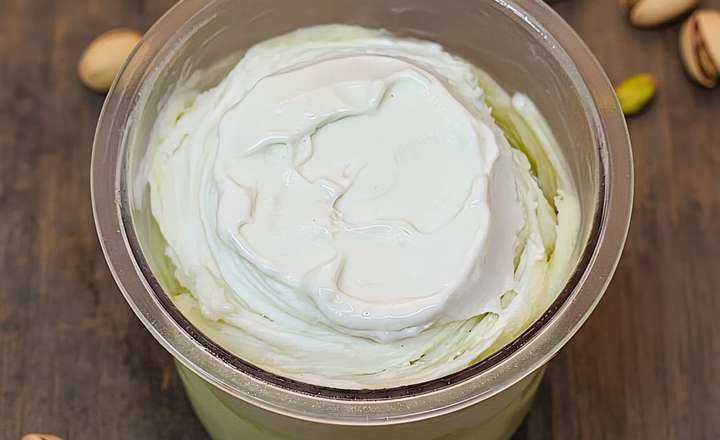 מתכון לגלידת חלבון בטעם פיסטוק NINJA CREAMI