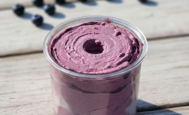 מתכון לגלידת חלבון אוכמניות NINJA CREAMI