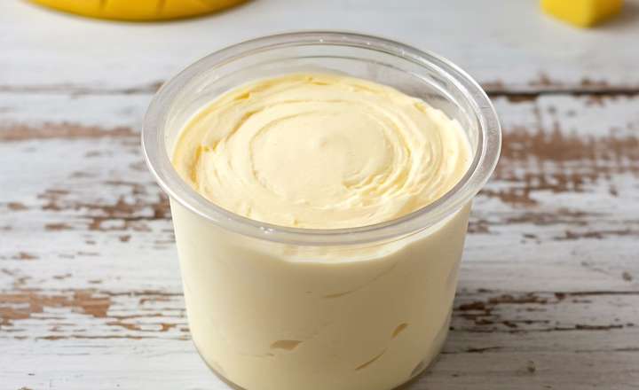 מתכון לגלידת חלבון מנגו אננס NINJA CREAMI