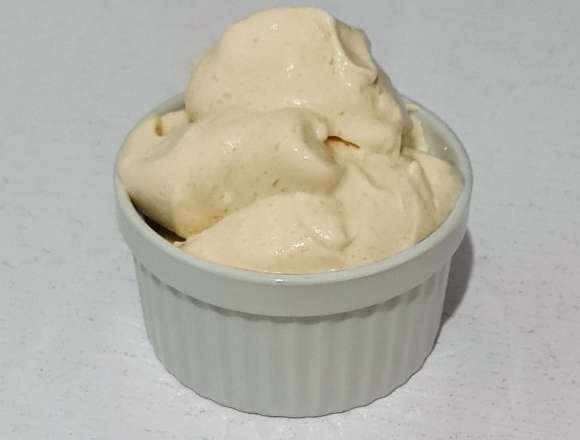 מתכון לגלידת חלבון במבה חלווה