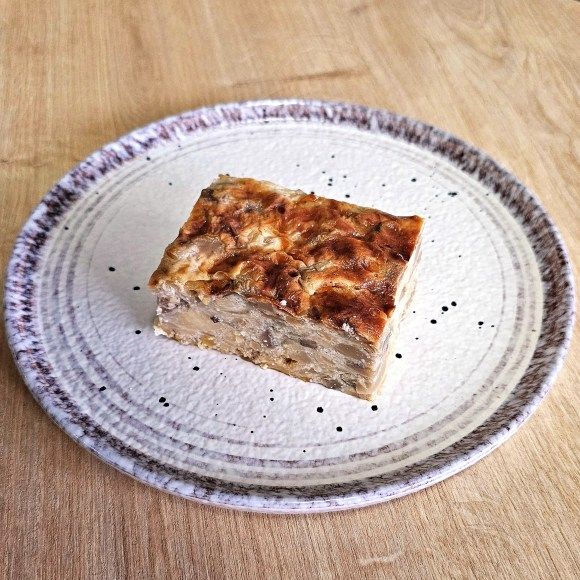 מתכון לפשטידת פטריות דלת קלוריות