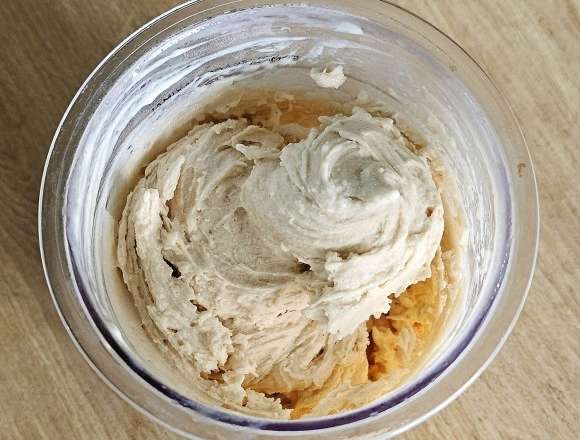 מתכון לגלידת חלבון פרווה קרמל NINJA CREAMI