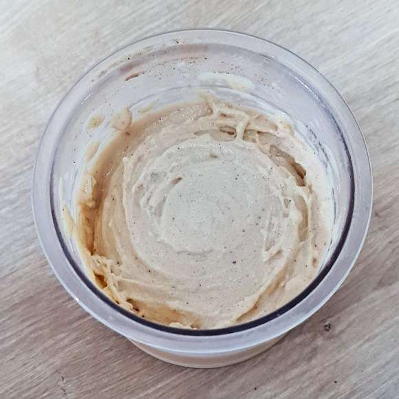 מתכון לגלידת חלבון פמפקין ספייס NINJA CREAMI