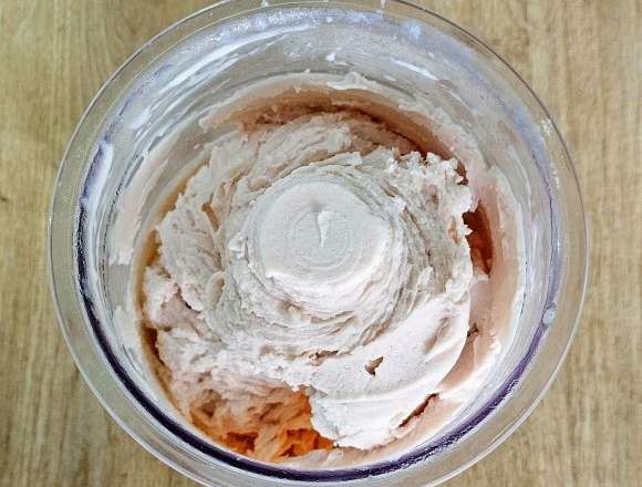 מתכון לגלידת חלבון פרווה תות NINJA CREAMI