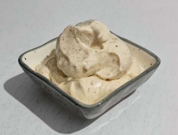 מתכון לגלידת חלבון פאי אפרסקים