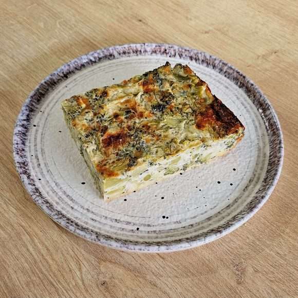 מתכון לפשטידת ברוקולי עשירה בחלבון