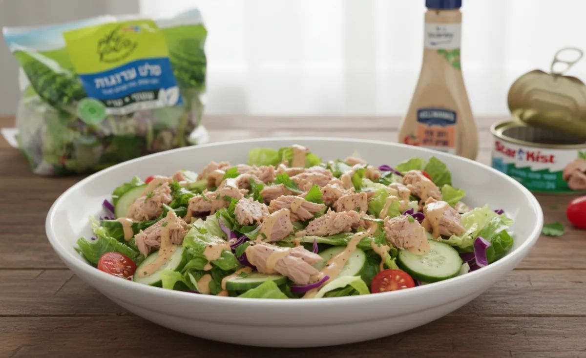 מתכון לסלט עשיר בחלבון ב3 דקות 