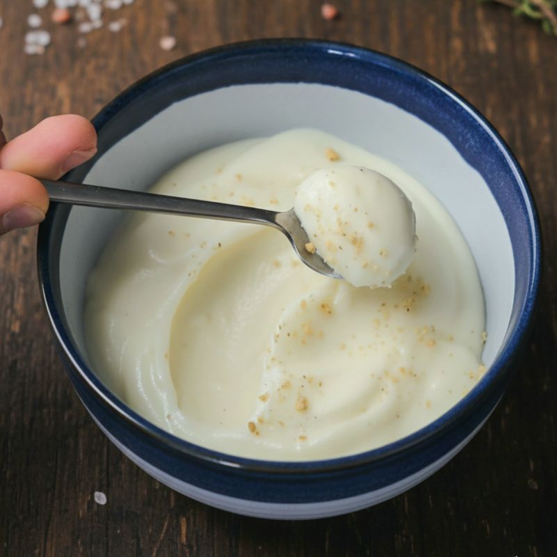 פירה חלבי קרמי דל קלוריות