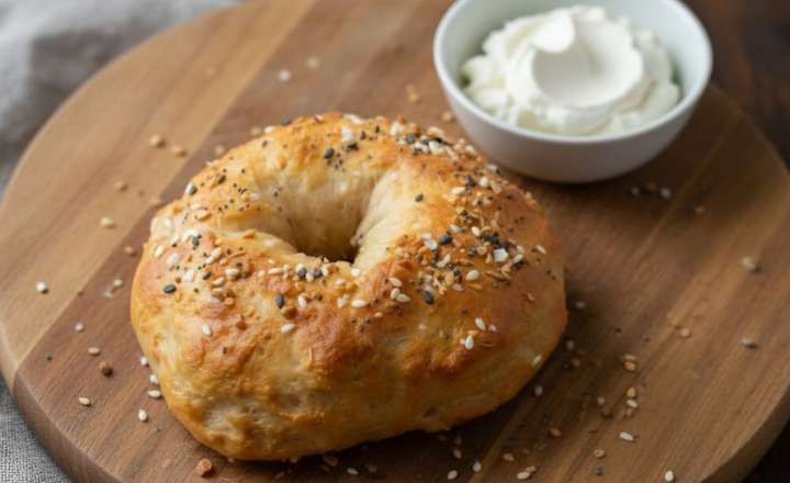 מתכון לבייגל אמריקאי דל קלוריות