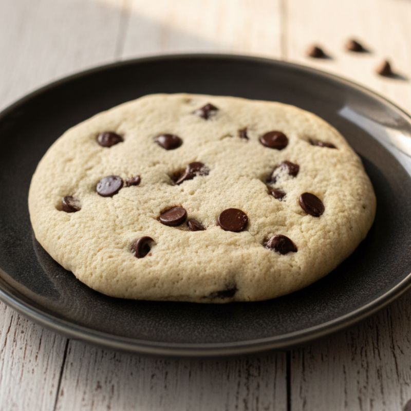 מתכון לעוגיית חלבון שוקולד צ'יפס דלת פחמימה