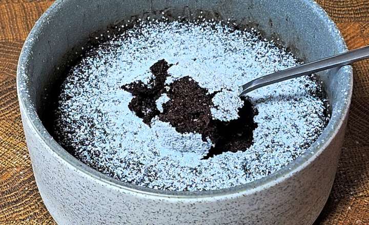 מתכון לעוגת שוקולד חלבון במיקרו