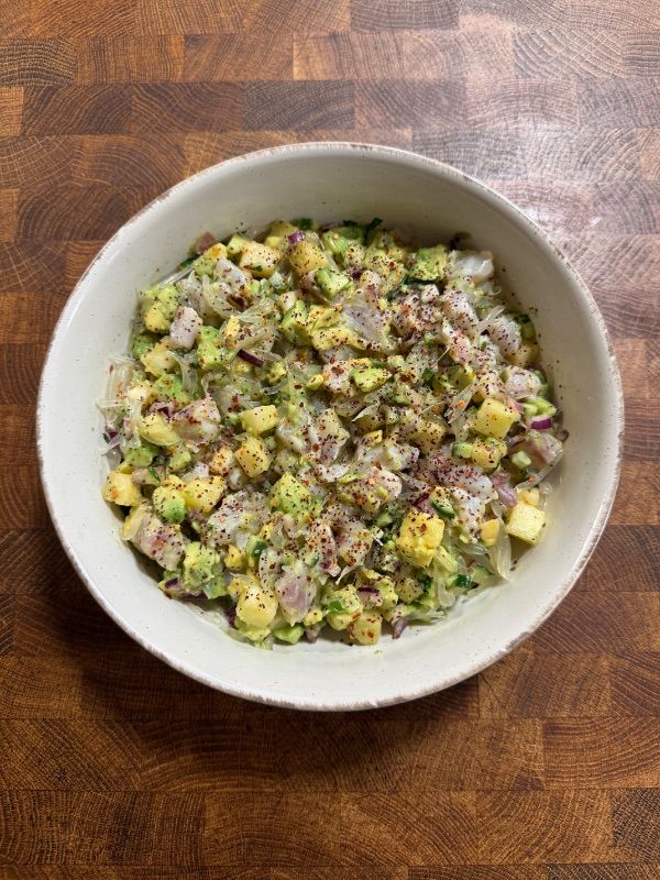 מתכון לסביצ'ה דג לבן דל קלוריות