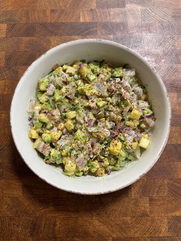 מתכון לסביצ'ה דג לבן דל קלוריות