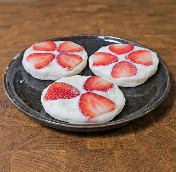 מתכון לגלידוניות תות ללא סוכר