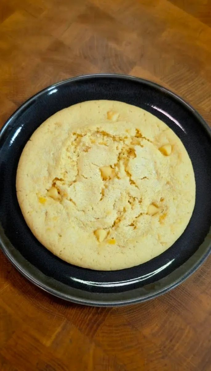 עוגיית חלבון "חלב של קורנפלקס" במיקרו לחיטוב ב-90 שניות!