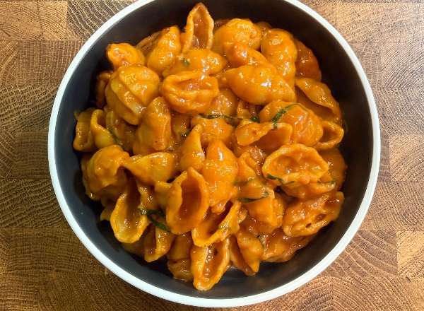 מתכון לפסטה ברוטב רוזה דל קלוריות